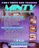 $750 1-ON-1 TOOTH GEM TRAINING COURSE (CHICAGO-BASED + VIRTUAL OPTIONS AVAILABLE) * NON-REFUNDABLE DEPOSIT ONLY *